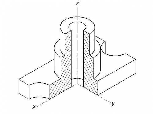 Черчение даю 70 бвллов.построить изометрию детали с вырезом в четверть. Смотрите приложение 7​