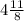 4\frac{11}{8}