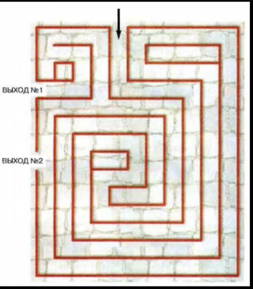 Создай лабиринт в тетради, не менее 10 верных шагов​