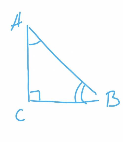 У трикутнику АВС, кут С=90°, ВС=40, АС=30. Знайти: sin A, sin B.​