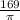 \frac{169}{\pi}