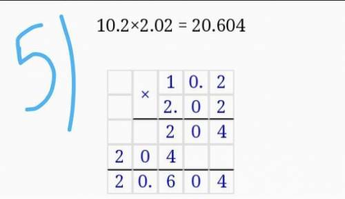 843.1) 17,4.5,2; 2) 5,81.1.5;3) 1,42.0,3;4) 2,6.0,24;5) 10,2.2.02;6) 5.08.3,03;7) 32.5.0,6;8) 46.2.0