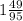 1\frac{49}{95}