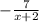 -\frac{7}{x+2}