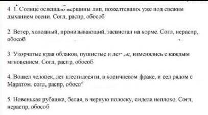 1.Прочитайте предложения, соблюдая правильную интонацию. Охарактеризуйте определения по плану: а) со