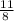 \frac{11}{8\\}