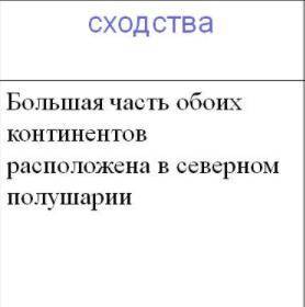 Перечислите в чем заключается общность северных материков друг с другом ​