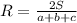 R = \frac{2S}{a+b+c}