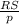 \frac{RS}{p}