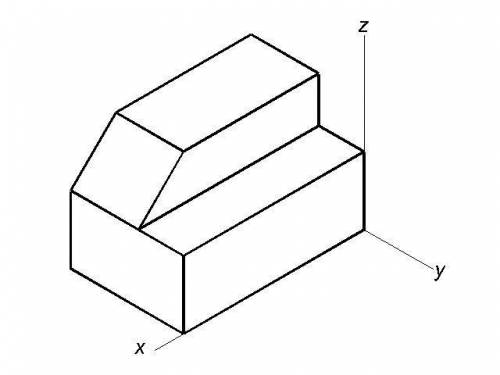 Нужно построить в изометрии ​