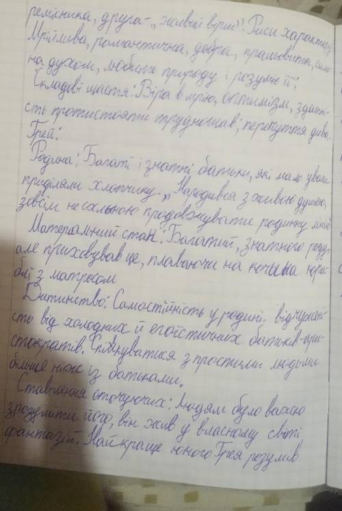 Характеристика Ассоль та Грея Пурпурові вітрилаДО ІТЬ ​