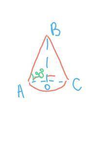 Образующая конуса наклонена к плоскости основания под углом 30°. Найдите длину образующей, если объё