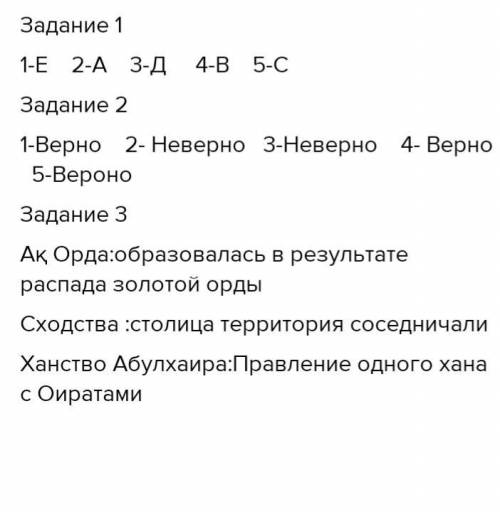 Задания суммативного оценивания за 3 четверть по предмету «История Казахстана» Работу выполнил учени