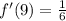 f'(9)=\frac{1}{6}