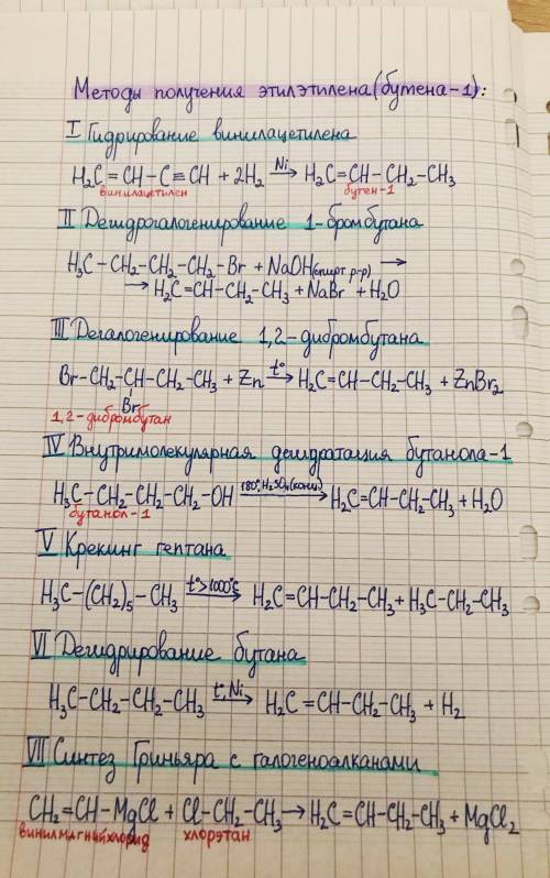 Получите несколькими этилэтилен.