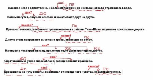 Спишите предложения, выделяя запятыми обороты. Обозначьте причастные и деепричастные обороты вертика