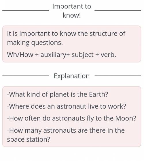 Look, read and drag the words to make questions. What is of kind planet the Earth? to live an astron