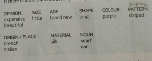 3 * Put the adjectives in the correctorder.Police officer: I'm sorry to hear you've beenburgled, Sir