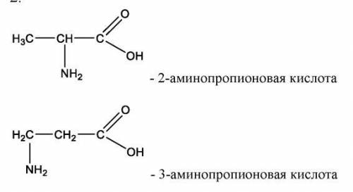 Уравнение образования пептидной связи между 3 молекулами аминопропионовой кислоты