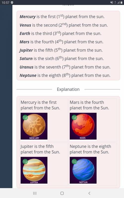 Planets. Lesson 1 Listen to the audio and choose the correctpicture. )BLNumber of connections: 4NEPT