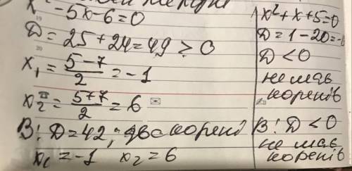 DAFIAT Знайдіть дискримінант квадратного тричлена та вка жіть кількість його коренів: 1) 2) x ^ 2 -