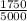 \frac{1750}{5000}