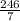 \frac{246}{7}