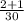 \frac{2+1}{30}