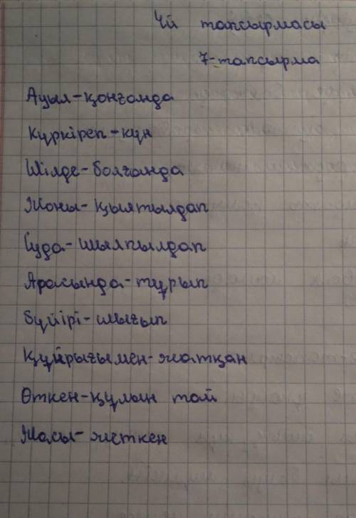 91-бет 7-тапсырма Сөздер мен сөз тіркестерін мағынасына қарай сәйкестендір. 5 сөйлем құра.​