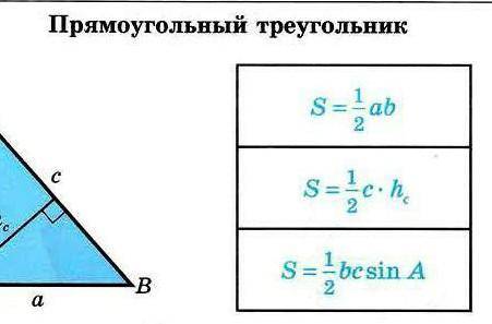 Какая формула треугольника ​