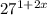 27^{1+2x}