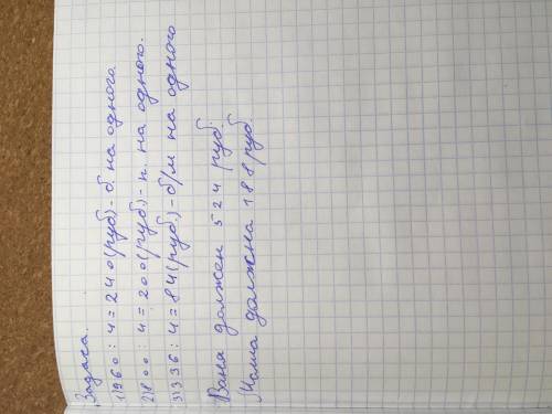 Катя Маша, Петя и Ваня сходили в кино Катя купила билеты, ей это обошлось в 960 руб. Пеетя купил поп