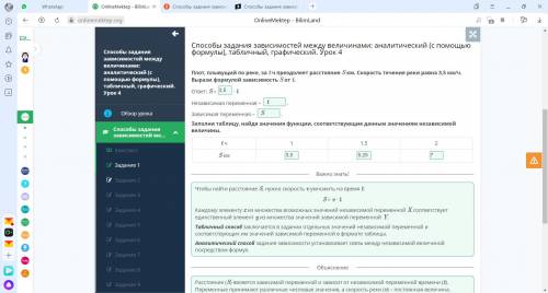 задания зависимостей между величинами: аналитический (с формулы), табличный, графический. Урок 4 Пло