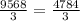 \frac{9568}{3} = \frac{4784}{3}