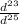 \frac{d^{23} }{d^{25}}