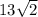 13\sqrt{2}