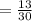 = \frac{13}{30}