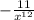 -\frac{11}{x^{12} }