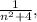 \frac{1}{n^2+4},