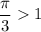 \dfrac{\pi }{3}1