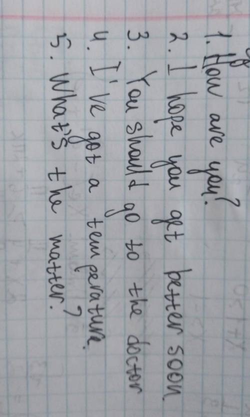 C) Make sentences with these words and write them in the correct places a)-e) in 3b). 1. you / How /