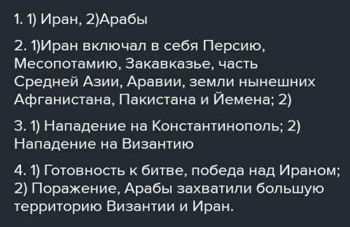 5. Заполните таблицу «Византия и её соседи». Народы, государства, соседствовавшие с Византией На как