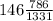 146\frac{786}{1331}