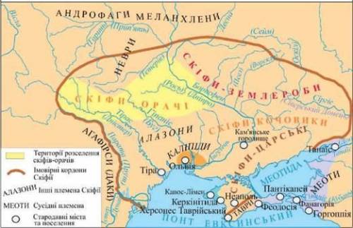 заповніть пропуски в порівняльній таблиці кочові племена Північного Причорномор'я у ранній залізний