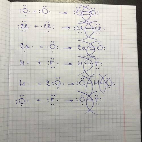 дз по химии H2, O2, Na2O, Cl2, CaO, HF, H2O, OF.Делать на подобные этого я эту тему пропустил так чт