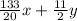 \frac{133}{20} x+\frac{11}{2} y