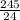 \frac{245}{24}