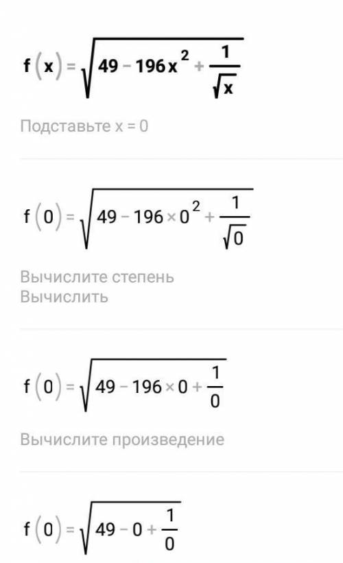 5. Знайти область визначення функції: 9 клас