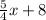 \frac{5}{4} x+8