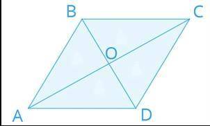 Дано: DO = 11 см; AC= 10 см. Найти: BD; AO. ответ: BD= см; AO = см.